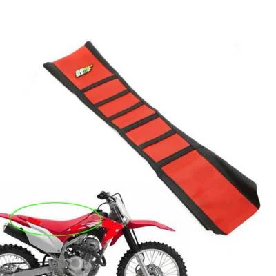 Ribbed Gripper Soft Seat Cover For Honda CRF450F CRF250X Yamaha WR250 YZF250 KX - Image 1 of 4