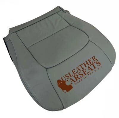 Cubierta de asiento de cuero inferior del lado del conductor color gris para Lexus LX470 1998 a 2007 Foto 1 de 4