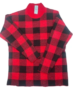 LOFT Petite Medium Buffalo karierter Tunika-Pullover mit Stehkragen - Bild 1 von 9