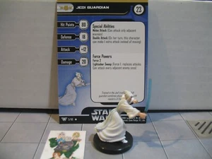 =Star Wars Miniatures CHAMPIONS OF THE FORCE Jedi Guardian 3/60 with card = - Picture 1 of 1