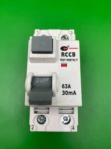 Lewden Control Gear CGD-63/30/2 63A 30mA RCD - Picture 1 of 4