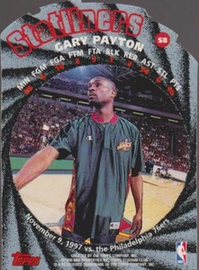 1998-99 Topps Stadium Club Statliners Gary Payton #S8 - Bild 1 von 1