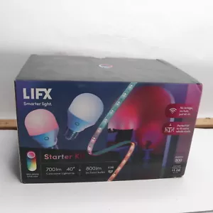 Lifx A19 LED Light Bulbs & One 40" Strip Light Kit LFX/STARTKIT1 - Picture 1 of 4