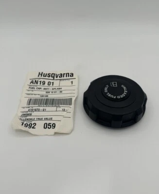 HUSQVARNA OEM 539106188 FUEL TANK GAS CAP Anti-Splash - Image 1 of 3