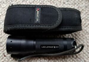 LED LENSER P7 TACTICAL FLASHLIGHT TORCH WITH CARRY CASE