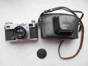 USSR Soviet camera KIEV 4 AM CONTAX RF copy with case. Lens Helios 103 - Picture 1 of 6