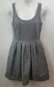 I Heart Ronson Gray Knit Sleeveless Fit and Flare Dress Size 0 - Picture 1 of 8