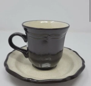 3 3/8” h. Mikasa E8901 Antique White Italian Terrace • Cup and Saucer Set - Picture 1 of 1