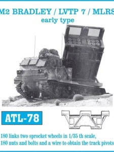 Friulmodel - Pistas de tanque de metal para M2 Bradley LVTP7 1/35th - ALT78 - Imagen 1 de 1