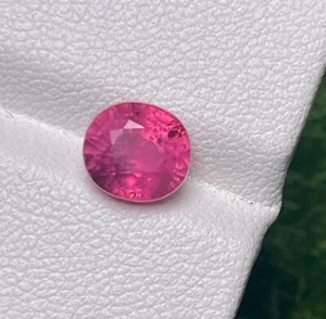2.94CT AIG Certified natural Pinkish Red Heated Ruby loose gemstone - Picture 1 of 3