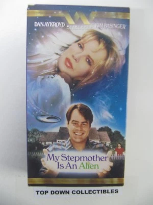 My Stepmother Is An Alien,  Dan Aykroyd, Kim Basinger   VHS  Video Foto 1 de 2