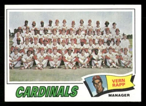 1977 Topps #183 St. Louis Cardinals / Vern Rapp - Picture 1 of 2