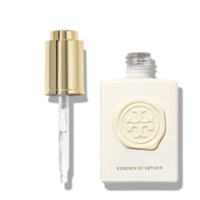 TORY BURCH Essence of Vetiver Perfume Capas Aceite Gota | Nuevo en caja Sellado 14 ml Foto 1 de 4
