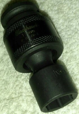 Blackhawk By Proto U-1562M-2 3/8 Drive 13mm Impact Swivel Socket 6pt new - Image 1 of 2