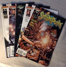 Steampunk Issues 1-4 Including Prologue 'Catechism' (Cliffhanger)