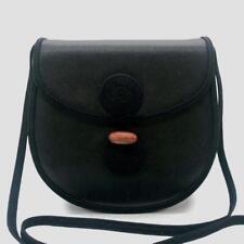 Ivisan Laurent Vintage Acorn Black Leather Shoulder Bag - Timeless Womens YSL D