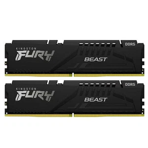Kingston FURY Beast 32GB 2x16GB DDR5 6000mhz CL40 RAM Memory KF560C40BBK2-32 - Bild 1 von 4