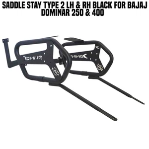 SADDLE STAY TYPE 2 LH & RH BLACK FIT FOR BAJAJ DOMINAR 250 & 400 - Bild 1 von 7