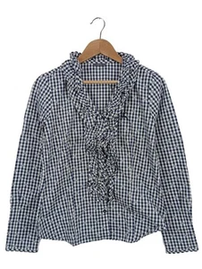 ETERNA Blusa-camisa Mujeres Blusa Talla EU 36 azul-blanco look casual - Imagen 1 de 5