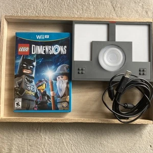 LEGO Dimensions USB Portal Base Pad & Game Wii U Tested **NEAR MINT** - Picture 1 of 9