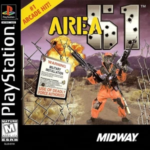 Area 51 (Playstation 1 PS1) Complete CIB! Disc Only Near Mint Tested! - Picture 1 of 3