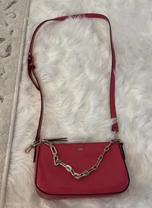 DKNY Umhängetasche mit Beutel + Kette Neu - Bild 1 von 14