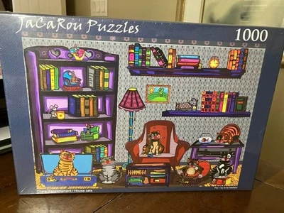NEW JaCaRou * HOUSE CATS * 1000 piece Jigsaw Puzzle - Image 1 of 4