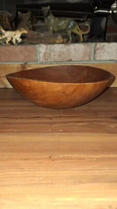 VINTAGE CLARENDON HARDWOOD BOWL - Bild 1 von 6