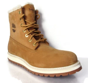 Timberland Men's Richmond Bridge 6" Wheat Fleece-Lined Boots SZ 8.5, A2M4T - Picture 1 of 6