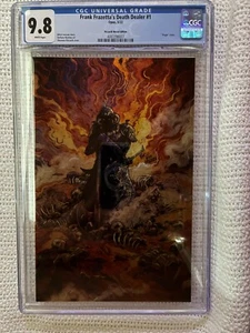 π₯~FRANK FRAZETTA'S DEATH DEALER #1~π₯~RICCARDI~METALLO~VERGINE~#7 di 66~CGC 9,8~π₯ - Foto 1 di 3