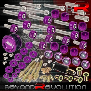 For Honda B16 B18 Cup/Header/Cam Cap/M6 10mm Fender/Valve Washers Kit Purple - Picture 1 of 6