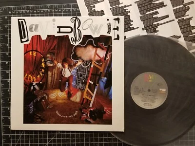 DAVID BOWIE Never Let Me Down LP 1987 HOLLAND PRESS w/ INNER Import VINYL Ludwig - Image 1 of 4