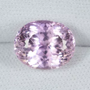 5.34 ct HOT LUSTROUS LIGHT PINK NATURAL RUTILE KUNZITE Oval See Vdo 3240 Pz - Picture 1 of 2