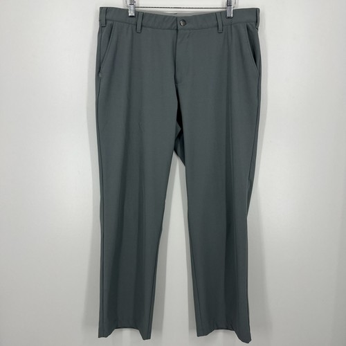Adidas Pantalone Golf Uomo Taglia 38 Grigio Traspirante Umidità Elasticizzato Tasche