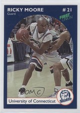 1997-98 University of Connecticut Huskies Team Issue Ricky Moore