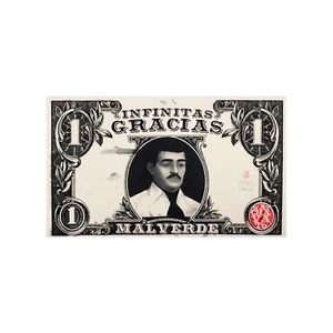 Jesus Malverde Tarjeta De Rezo oracion para billetera En Español Solamente - Picture 1 of 2