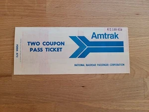 Amtrak Toledo nach Buffalo Ticket 1976 - Bild 1 von 3