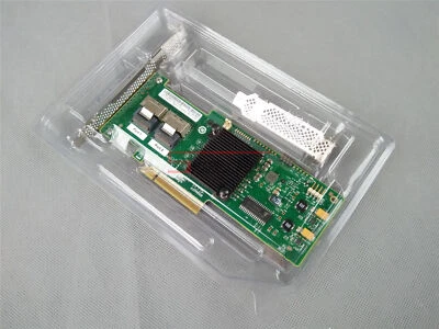 ONE NEW 9220-8i LSI ServeRAID M1015 SAS SATA PCI-E RAID 46M0861 Controller - Image 1 of 3