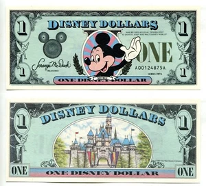 1 Disney Dollar Serie 1987 A First Issue, unc - Bild 1 von 1