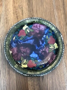 Antiker S. Hancock & Söhne Rubens Geschirr Teller Granatapfel handbemalt 8 Zoll - Bild 1 von 7