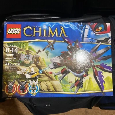 LEGO RETIRED LEGENDS OF CHIMA 70012 Razar's CHI Raider w/ Ewar Rizzo Razar - Image 1 of 4