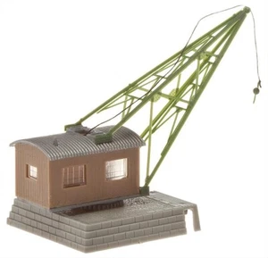 232532 Faller N 1:160, grúa de carga, cobertizo de mercancías y carga, época II, GMK - Imagen 1 de 3