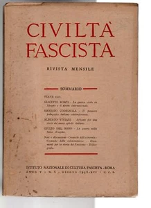 CIVILTA' FASCISTA - N 6, GIUGNO - 1938 - Picture 1 of 2