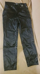 VERSACE Medusa Shiny Satin Women's 90s Pants Vintage - Picture 1 of 13