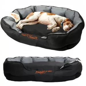 XXL Orthopädisch Hundebett Hundesofa Memory Foam Hunde Schlafplatz mit Kissen DE - Bild 1 von 9