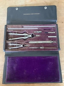Vintage Frederick Post Complete Custom Master Drafting Set #756 - Picture 1 of 5