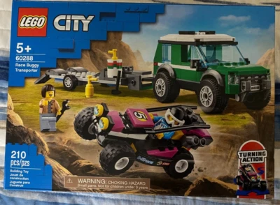 LEGO City Race Buggy Transporter 210 pcs Turning Action NEW - Image 1 of 4