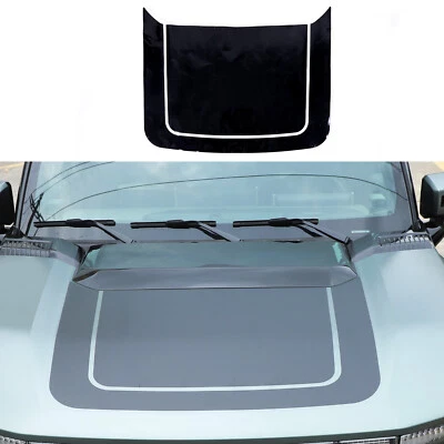 Черная наклейка на капот виниловые наклейки подходят для Hummer EV SUV SUT 2024+ - Изображение 1 из 4