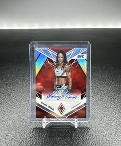 2023 Panini UFC Chronicles Viviane Araujo Phoenix Auto Red - Picture 1 of 2