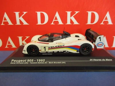 Die cast 1/43 Modellino Auto Peugeot 905 24H Le Mans 1992 Y. Dalmas - Immagine 1 di 4
